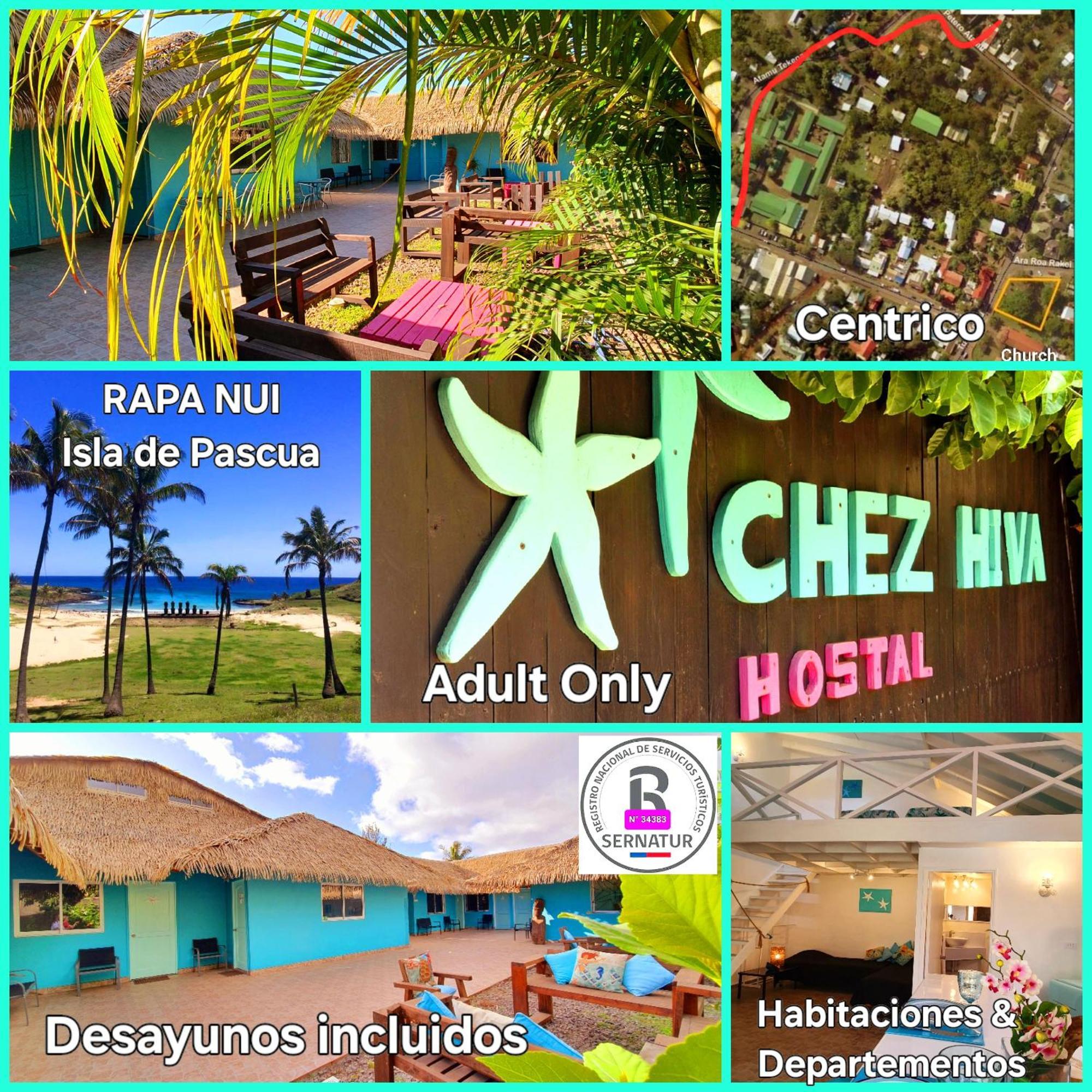 Hotel & Apartments "Chez Hiva" Hanga Roa Zewnętrze zdjęcie